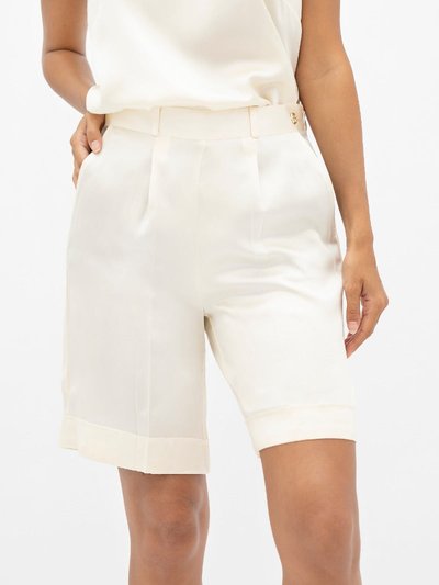 1 People Manila  - Tailored Shorts - Pearl product