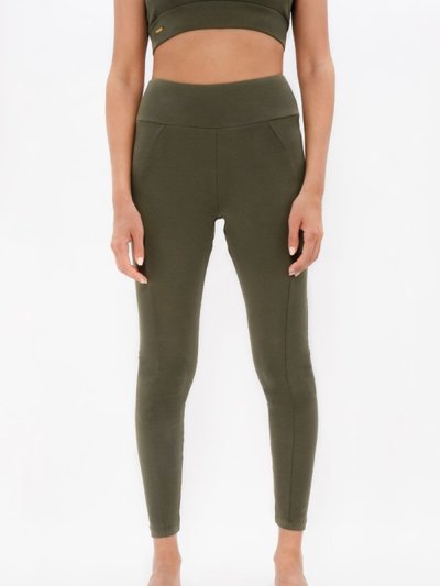 1 People Munich - High Waisted Leggings - Green Ash product