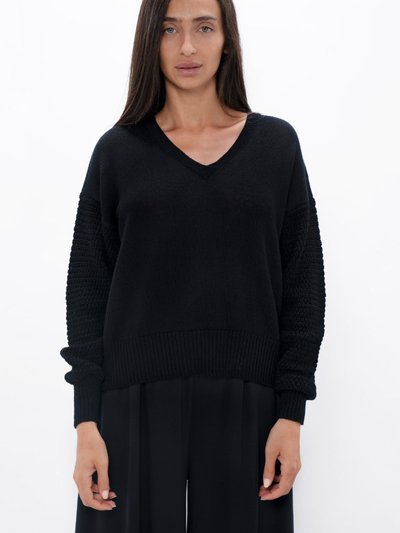 1 People Nagano - V-Neck Sweater - Licorice product