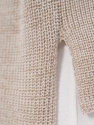 Ottawa YOW - High Neck Sweater - Sand Marl