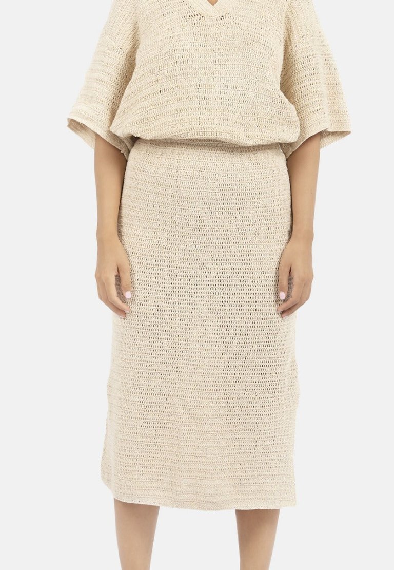 Sedona Crochet Skirt - Natural