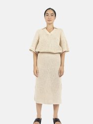 Sedona Crochet Skirt - Natural - Natural