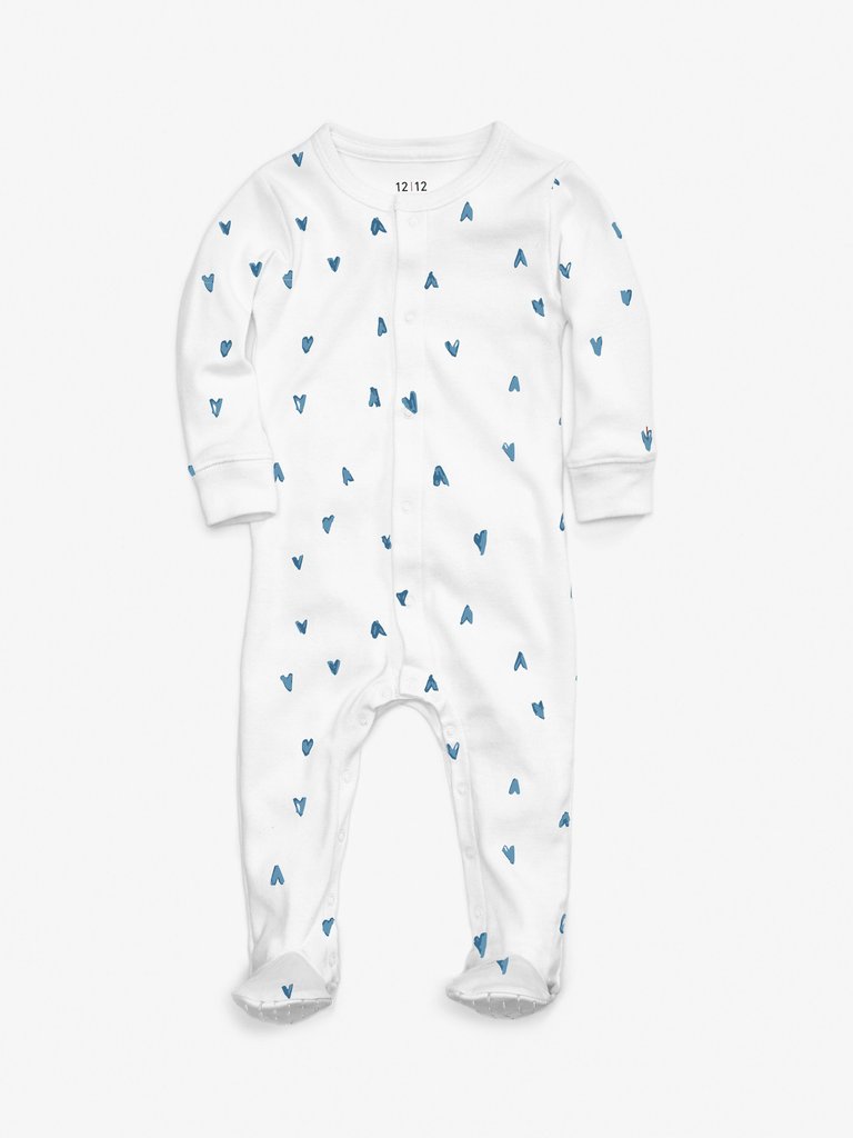 Organic Cotton Footed Pajamas