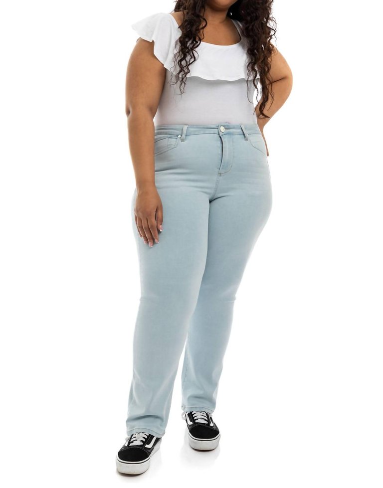 Plus Better Butter Sheila Mid Rise Slim Straight - Samson