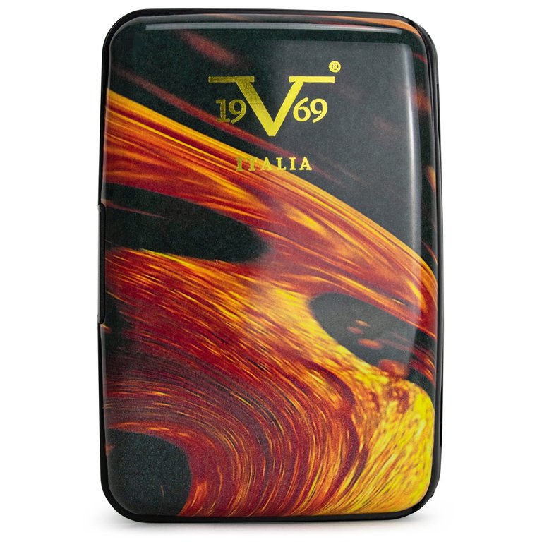 Lava RFID Wallet And Credit Card Case - Gold Lava