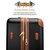 Vintage 3 Piece Expandable Retro Luggage Set