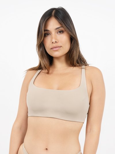 1 People Crete HER - Cross Back Bikini Top - Sand product