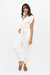 Dakar DSS - Straight Leg Jumpsuit -Porcelain - Porcelain