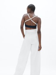 Florence FLR - Pants - White Dove