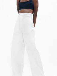 Florence FLR - Pants - White Dove