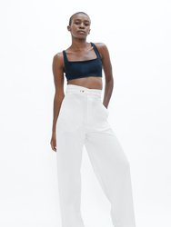 Florence FLR - Pants - White Dove - White Dove