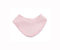 Infant Cotton Bandana Bib - Cotton Candy Pink