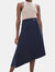 Mallorca Organic Cotton Twill Asymmetric Skirt