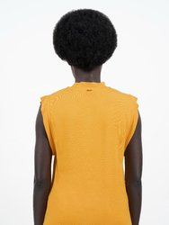 Marbella QRL - Sleeveless Top - Fenugreek