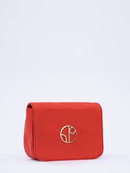 New York JFK - Piñatex® Belt Bag - Cherry - Cherry