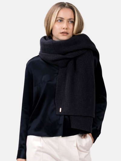 1 People Olden OLA Blanket Scarf & Throw - Blackbird product