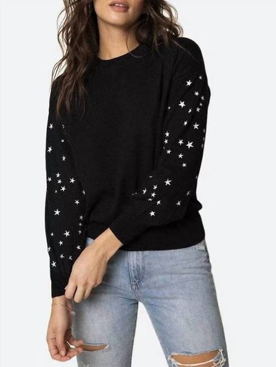 27 Miles Malibu Celeste Embroidered Star Pullover In Black product