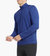 Anatomic Quarter Zip Activewear Top - Altlantic Spacedye