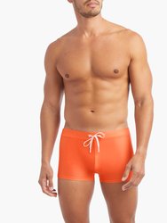 Cabo Swim Trunk - Coral Chic