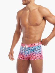 Cabo Swim Trunk - Ombre Leopard