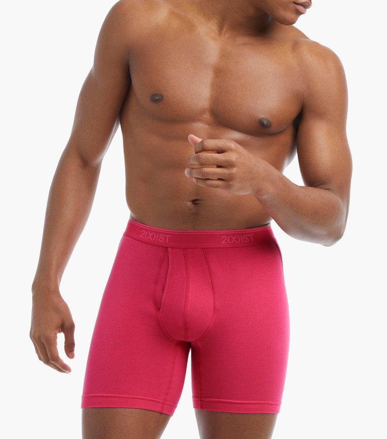 Cotton Stretch 6" Boxer Brief 3-Pack