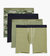 Cotton Stretch 6" Boxer Brief 3+1 Bonus Pack - Hazy Camo/Navy Blazer/Matte Green/Stripe