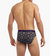 Cotton Stretch No-Show Brief 3-Pack - Aura/Navy Blazer/Chevron