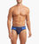 Cotton Stretch No-Show Brief 3-Pack - Dazzling Blue/Eclipse/Colorblock