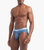 Cotton Stretch No Show Brief 3+1 Bonus Pack - Printed Stripe/Navy Blazer/Turquoise/Geo X Print