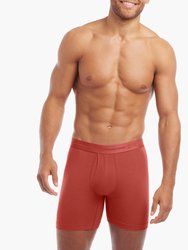 Dream 6" Boxer Brief - Mineral Red - Mineral Red
