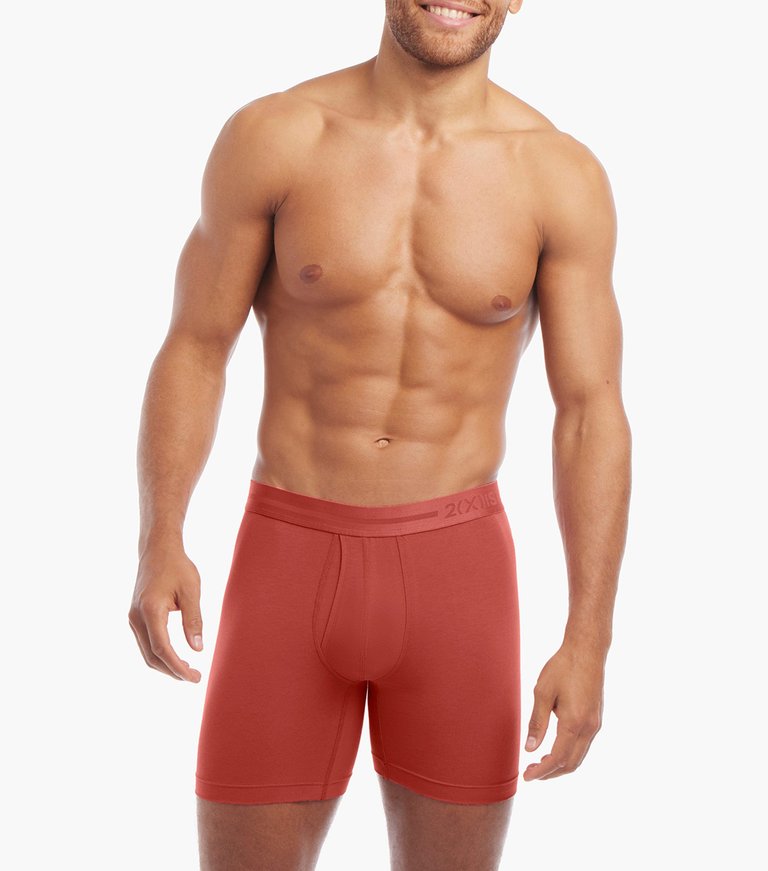 Dream 6" Boxer Brief - Mineral Red - Mineral Red