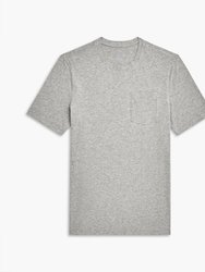 Dream | Crewneck Pocket T-Shirt - Gray Heather - Gray Heather