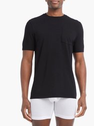 Dream | Crewneck Pocket T-Shirt - Black