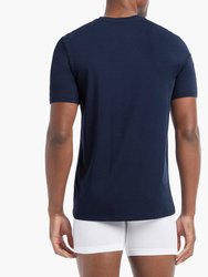 Dream | Crewneck Pocket T-Shirt - Navy Blazer