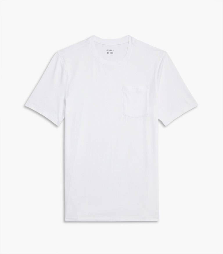 Dream | Crewneck Pocket T-Shirt - White - White