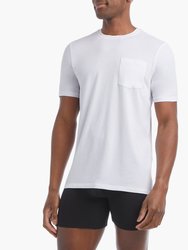 Dream | Crewneck Pocket T-Shirt - White