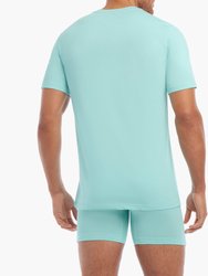 Dream | Crewneck T-Shirt - Aqua Haze