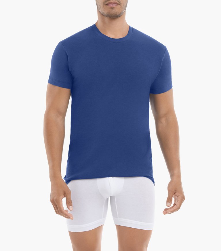Dream | Crewneck T-Shirt - Estate Blue - Estate Blue