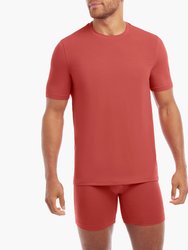 Dream | Crewneck T-Shirt - Mineral Red