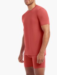Dream | Crewneck T-Shirt - Mineral Red
