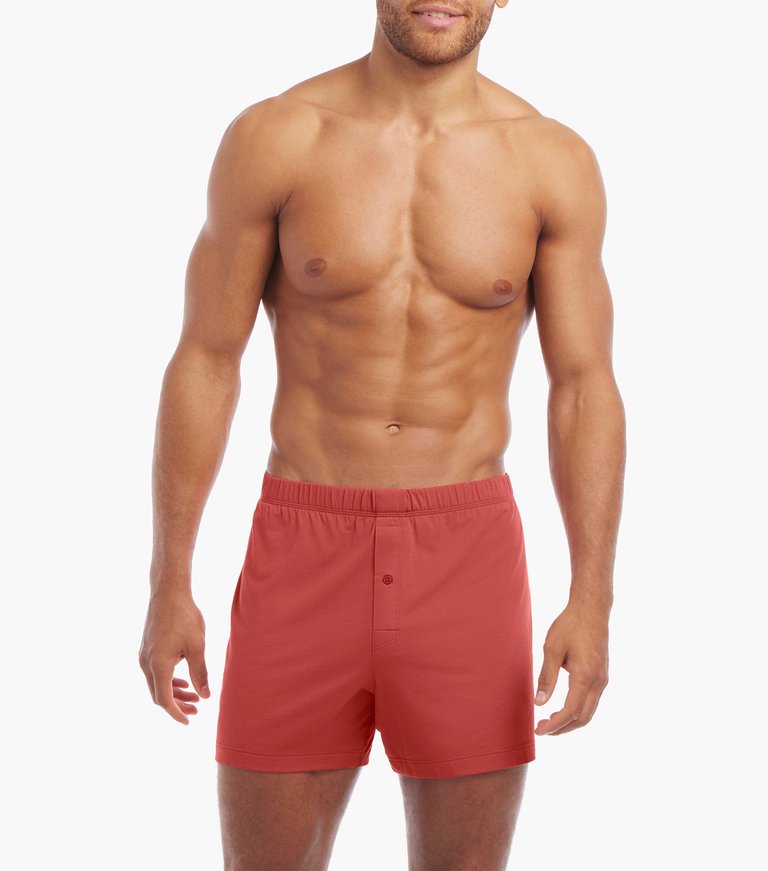 Dream | Knit Boxer - Mineral Red