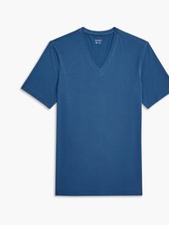 Dream | V-Neck T-Shirt - Dark Blue - Dark Blue