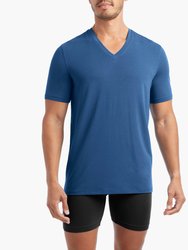 Dream | V-Neck T-Shirt - Dark Blue