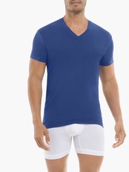 Dream | V-Neck T-Shirt - Estate Blue