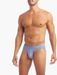 Essential Cotton Bikini Brief 4-Pack - Stingray/Purple Impression/Absinthegreen/Submerged - Stingray/Purple Impression/Absinthegreen/Submerged