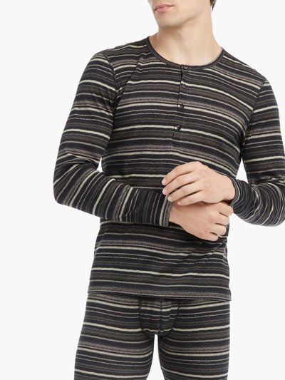 2(X)IST Essential Cotton Long Sleeve Henley - Fairisle product