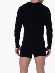 Essential Cotton Long Sleeve Henley