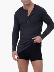 Essential Cotton Long Sleeve Henley