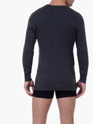 Essential Cotton Long Sleeve Henley