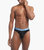 Essential Cotton No-Show Brief 3-Pack - Black Aruba Blue/Black Blue Bell/Black Peach Pie